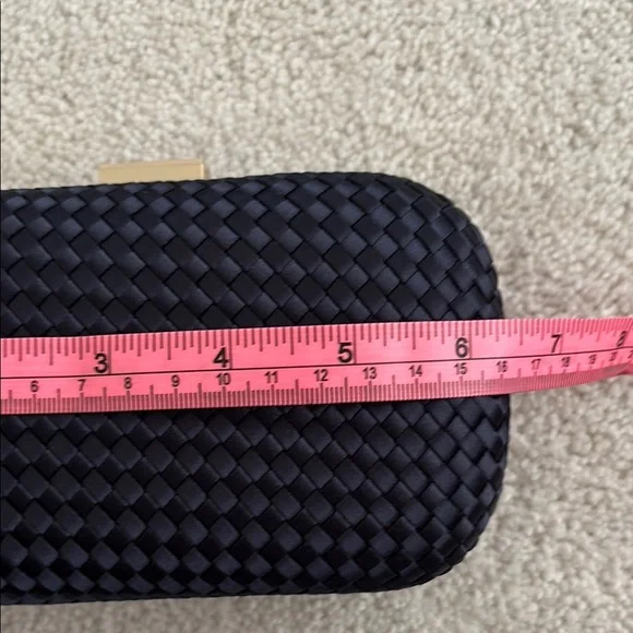 Karen Millen Navy Clutch with Chain Handle - Picture 6 of 7